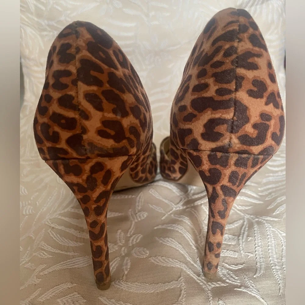 MIA Leopard Print Women's Heels Size 4.5